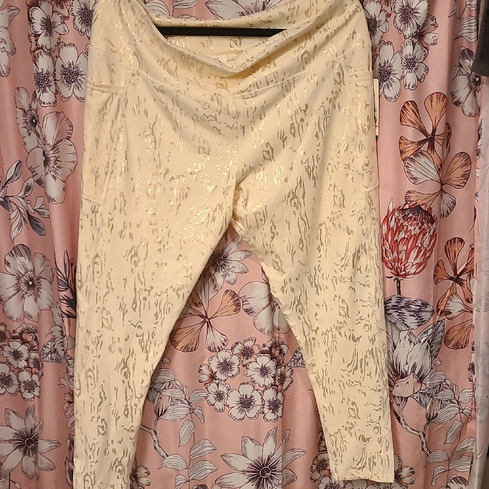 Apana Cream Leggings